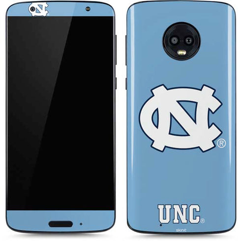 Carolina UNC Moto G6 Skin