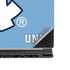 Carolina UNC MSI GS65 Stealth Laptop Skin