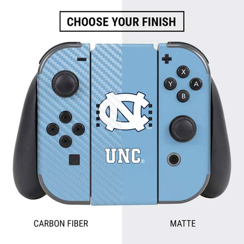 Carolina UNC Nintendo Switch Bundle Skin