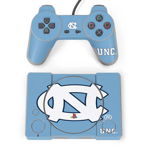 Carolina UNC PlayStation Classic Bundle Skin