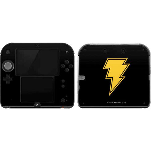 DC Comics Black Adam Classic Logo Nintendo 2DS Skin