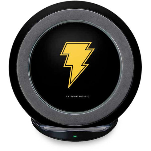 DC Comics Black Adam Classic Logo Fast Charge Wireless Charging Stand Skin
