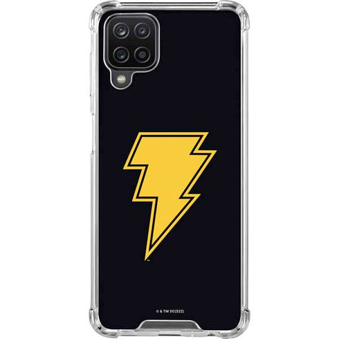 DC Comics Black Adam Classic Logo Galaxy A12 Clear Case