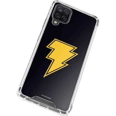 DC Comics Black Adam Classic Logo Galaxy A12 Clear Case