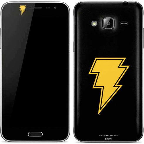 DC Comics Black Adam Classic Logo Galaxy J3 Skin