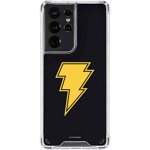 DC Comics Black Adam Classic Logo Galaxy S21 Ultra 5G Clear Case