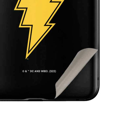 DC Comics Black Adam Classic Logo Galaxy Z Flip Skin