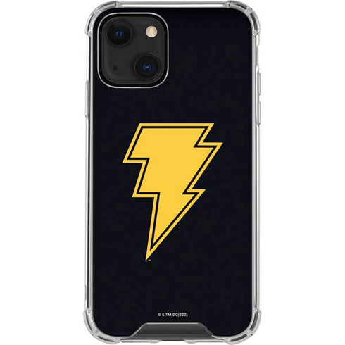 DC Comics Black Adam Classic Logo iPhone 14 Plus Clear Case