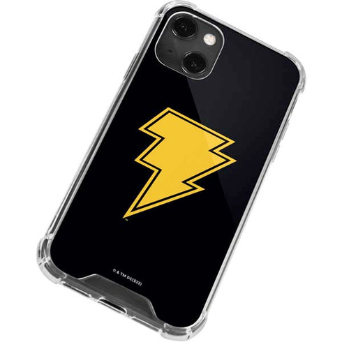 DC Comics Black Adam Classic Logo iPhone 14 Plus Clear Case