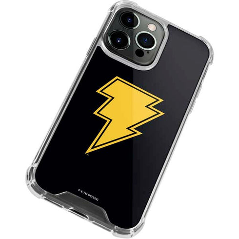 DC Comics Black Adam Classic Logo iPhone 15 Pro Clear Case