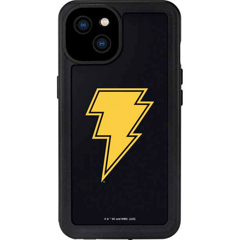DC Comics Black Adam Classic Logo iPhone 15 Plus Waterproof Case