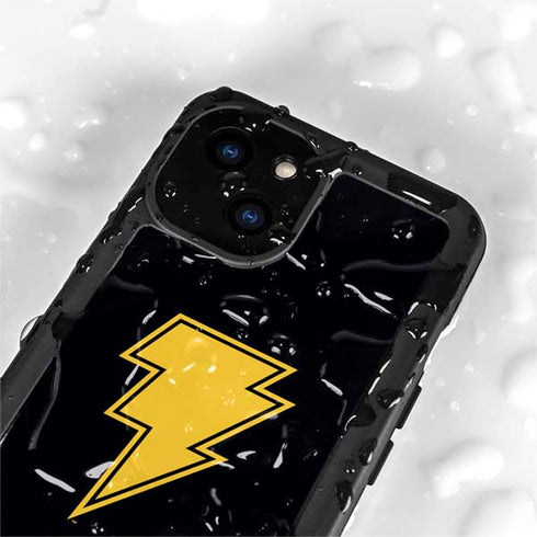 DC Comics Black Adam Classic Logo iPhone 15 Plus Waterproof Case