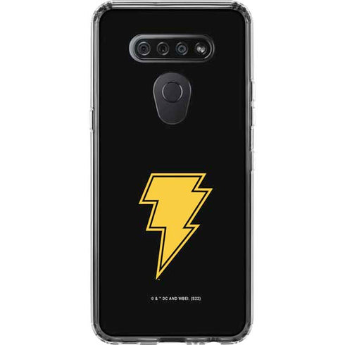 DC Comics Black Adam Classic Logo LG K51/Q51 Clear Case
