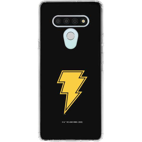 DC Comics Black Adam Classic Logo LG Stylo 6 Clear Case