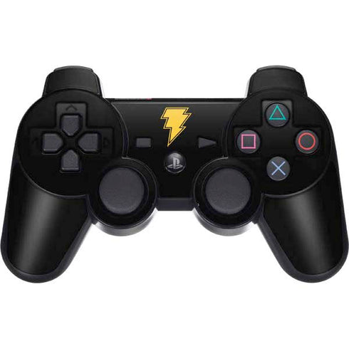 DC Comics Black Adam Classic Logo PS3 Dual Shock wireless controller Skin