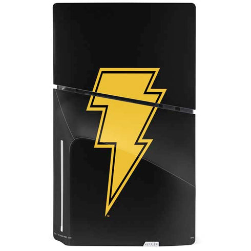 DC Comics Black Adam Classic Logo PS5 Slim Disk Console Skin