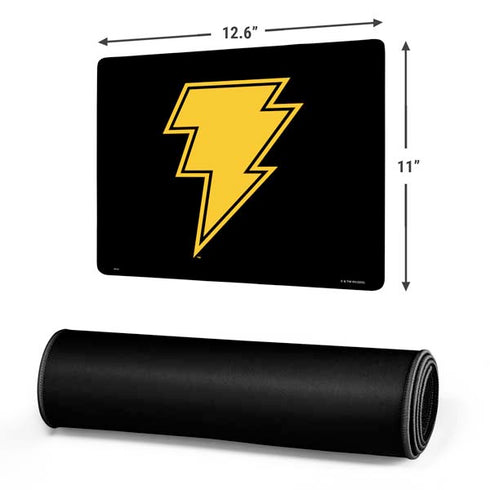 DC Comics Black Adam Classic Logo Gaming Mouse Pad