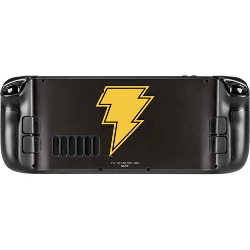 DC Comics Black Adam Classic Logo Steam Deck Handheld Gaming Computer Skin