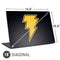 DC Comics Black Adam Classic Logo Universal Laptop 18in (14.6 x 10.6in) Skin