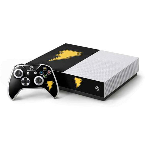 DC Comics Black Adam Classic Logo Xbox One S All-Digital Edition Bundle Skin