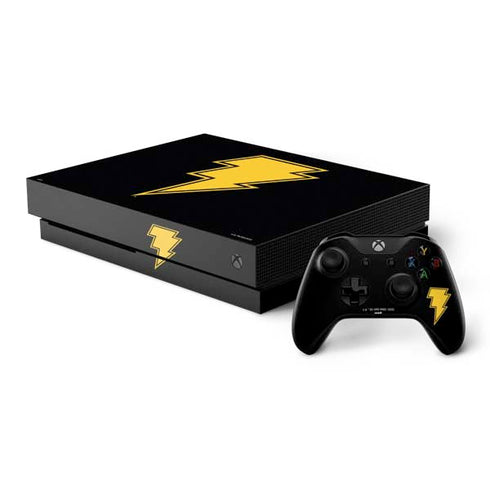 DC Comics Black Adam Classic Logo Xbox One X Bundle Skin