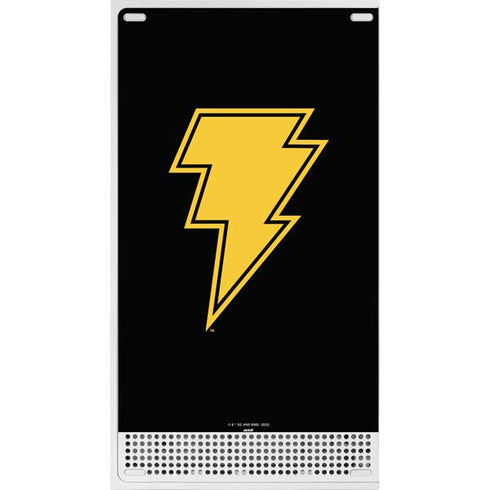 DC Comics Black Adam Classic Logo Xbox Series S Console Skin