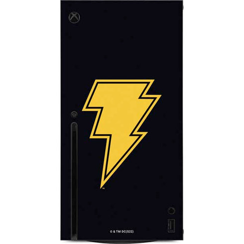 DC Comics Black Adam Classic Logo Xbox Series X Console Skin