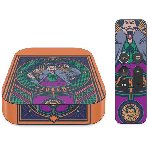 DC Comics The Joker Casino Chip Apple TV Skin