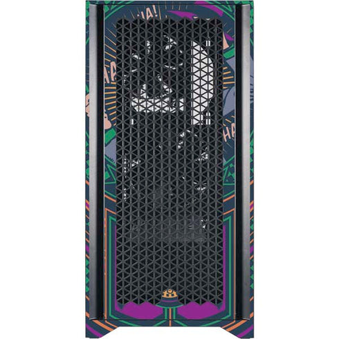 DC Comics The Joker Casino Chip Corsair 4000D Tempered Glass Mid-Tower ATX Case Skin