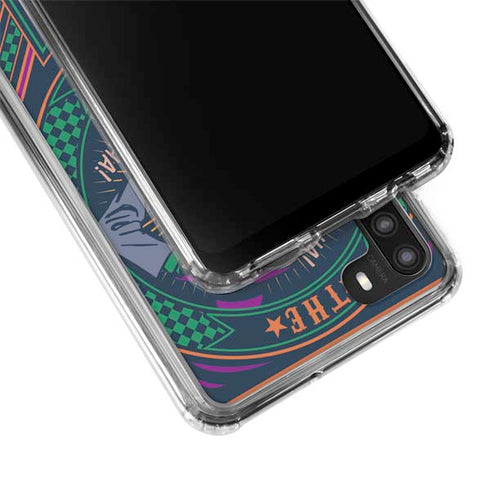 DC Comics The Joker Casino Chip Galaxy A21 Clear Case