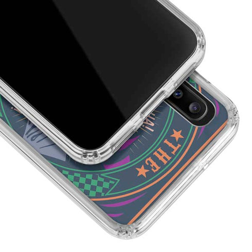 DC Comics The Joker Casino Chip Galaxy A30 Clear Case