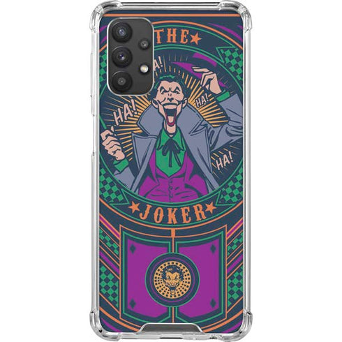 DC Comics The Joker Casino Chip Galaxy A32 5G Clear Case