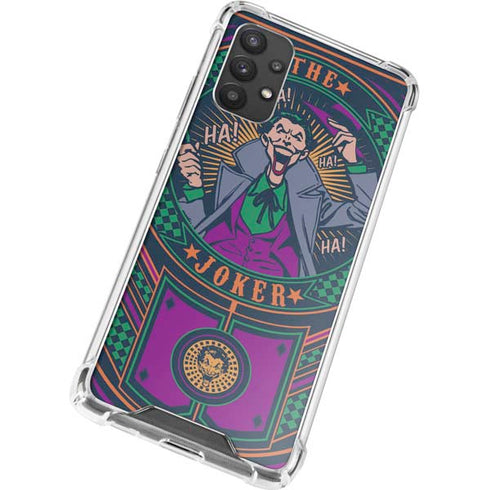 DC Comics The Joker Casino Chip Galaxy A32 5G Clear Case
