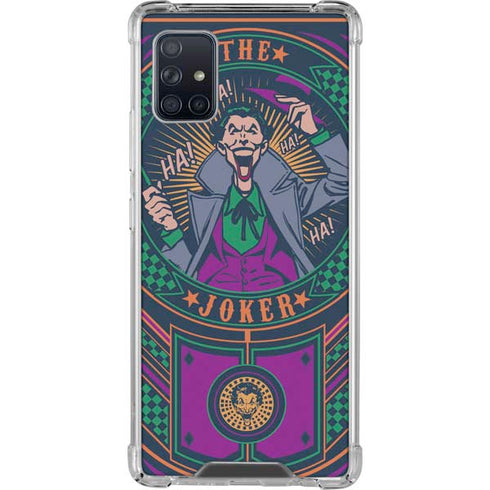 DC Comics The Joker Casino Chip Galaxy A51 5G Clear Case
