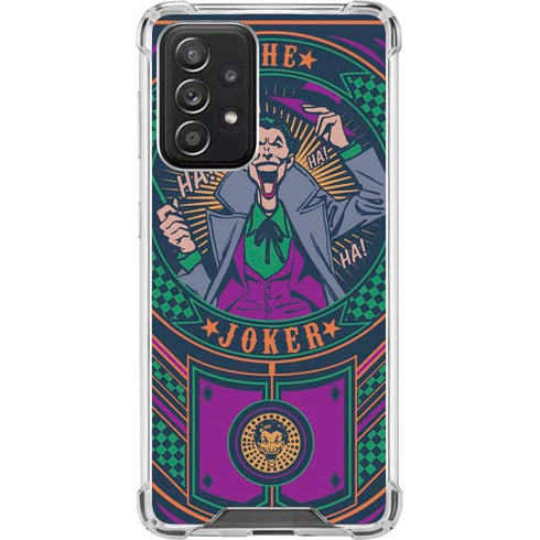 DC Comics The Joker Casino Chip Galaxy A52 5G Clear Case