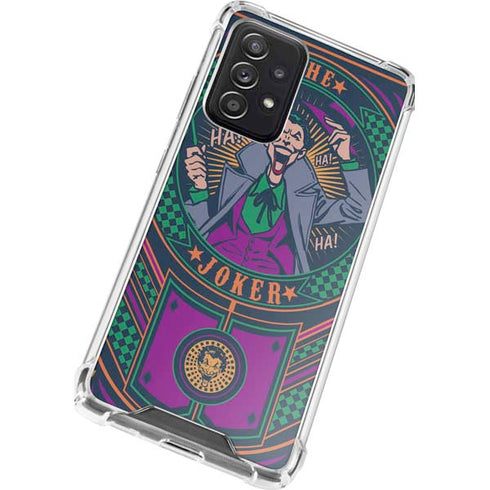 DC Comics The Joker Casino Chip Galaxy A52 5G Clear Case