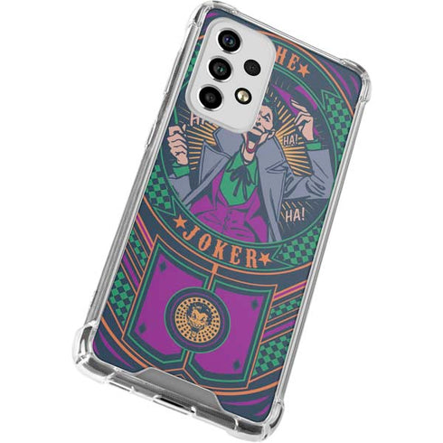 DC Comics The Joker Casino Chip Galaxy A53 5G Clear Case