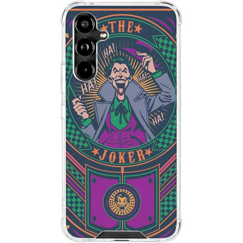 DC Comics The Joker Casino Chip Galaxy A54 5G Clear Case
