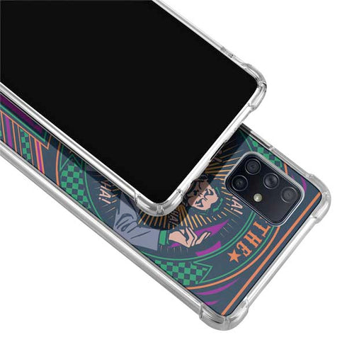 DC Comics The Joker Casino Chip Galaxy A71 5G Clear Case