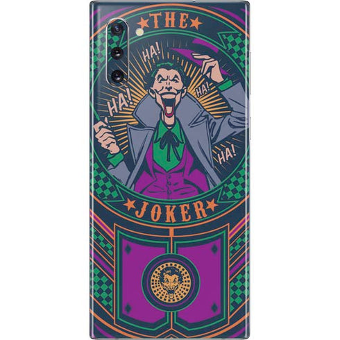 DC Comics The Joker Casino Chip Galaxy Note 10 Skin