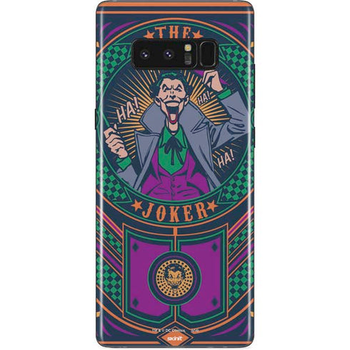 DC Comics The Joker Casino Chip Galaxy Note 8 Skin