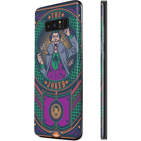 DC Comics The Joker Casino Chip Galaxy Note 8 Skin
