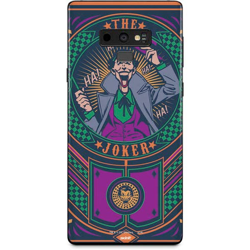 DC Comics The Joker Casino Chip Galaxy Note 9 Skin