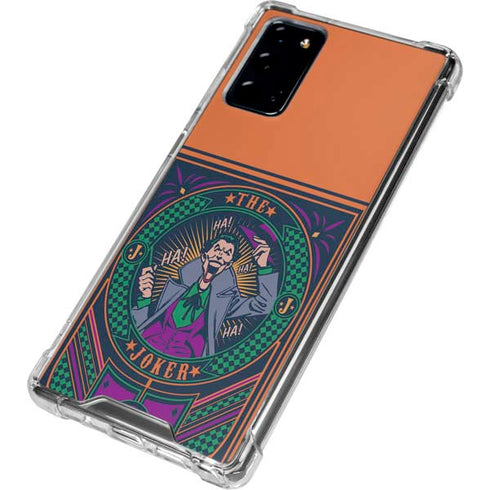 DC Comics The Joker Casino Chip Galaxy Note20 5G Clear Case
