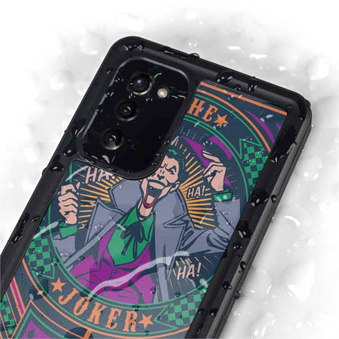 DC Comics The Joker Casino Chip Galaxy Note20 5G Waterproof Case