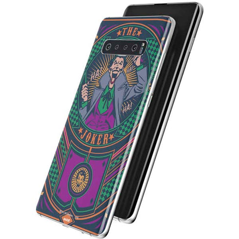 DC Comics The Joker Casino Chip Galaxy S10 Plus Skin