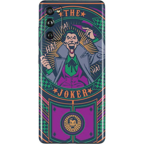 DC Comics The Joker Casino Chip Galaxy S20 Fan Edition Skin