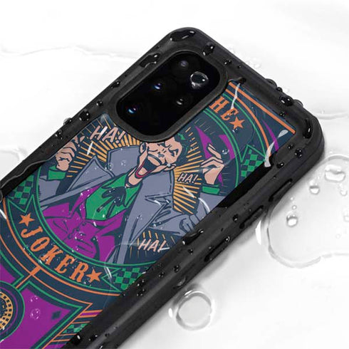 DC Comics The Joker Casino Chip Galaxy S20 Plus Waterproof Case