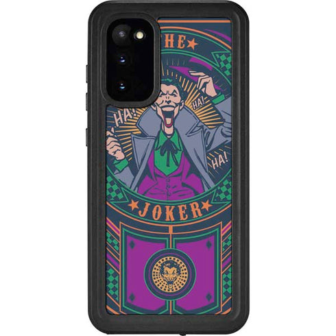 DC Comics The Joker Casino Chip Galaxy S20 Waterproof Case