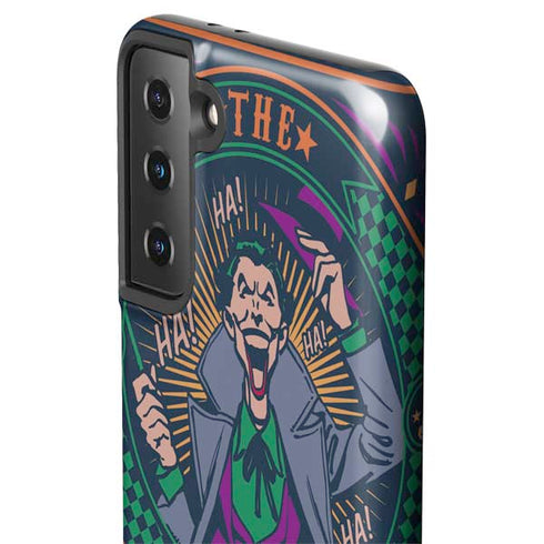 DC Comics The Joker Casino Chip Galaxy S21 Plus 5G Pro Case
